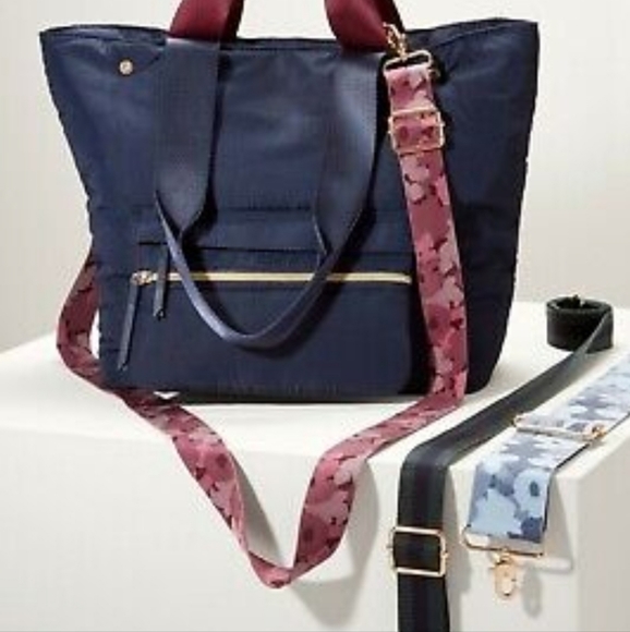 Stella & Dot ZIP-IT CONVERTIBLE TOTE - Navy - Picture 6 of 6